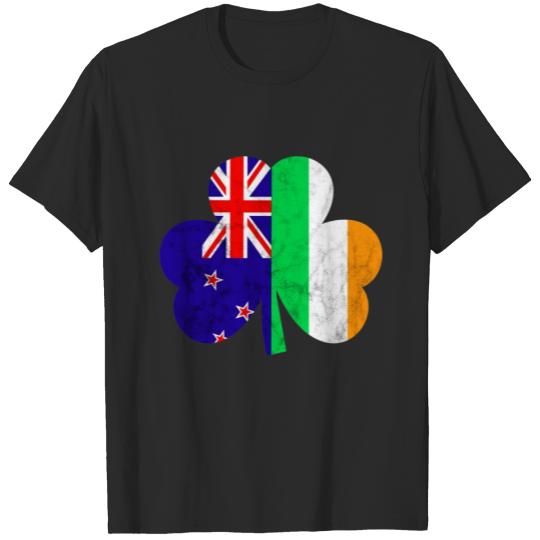 Discover St. Patrick's Day Ireland New Zealand T-shirt