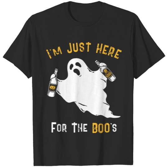 Discover I m Just Here For The Boos Funny T-shirt