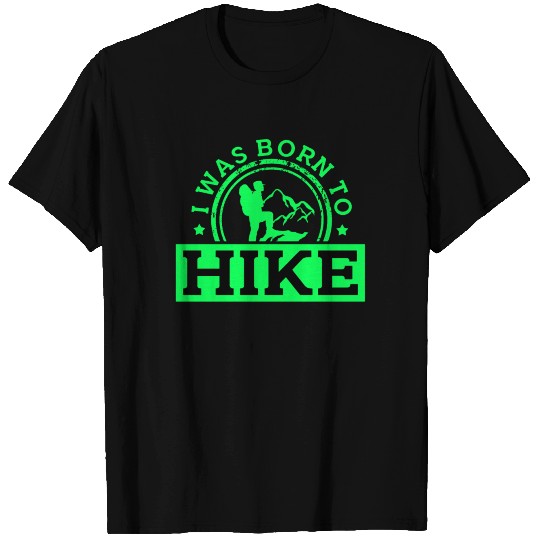 Hiking Wanderlust climbing Mountaineering gift T-shirt