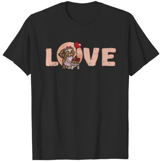Discover Cute Teddy Bear Love Cartoonist or Cartoon Lover T-shirt
