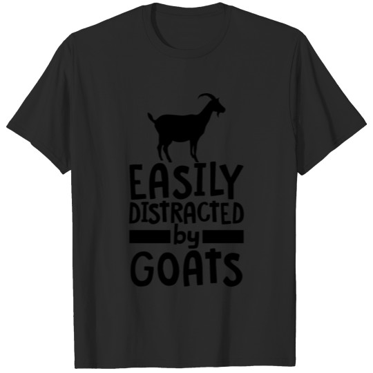 Discover Easily distracted by Goats T-shirt