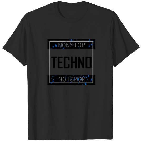Discover NONSTOP TECHNO Festival Party Rave EDM Shirt T-shirt