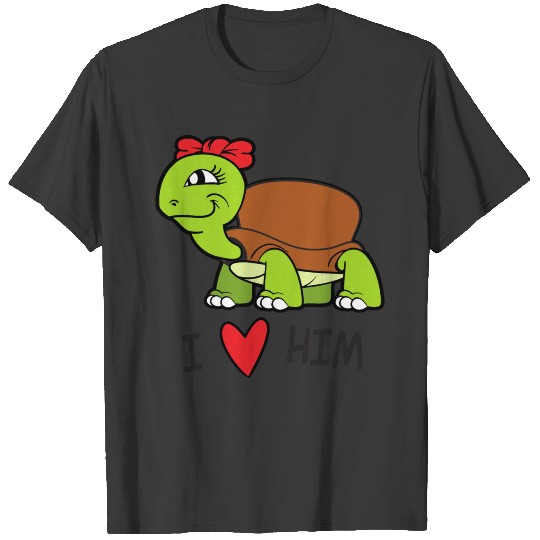 I Love Him Valentine's Day T-shirt