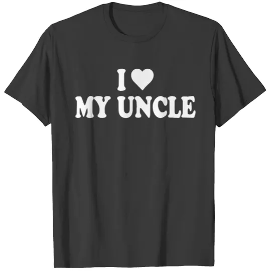 I HEART MY Uncle T-shirt