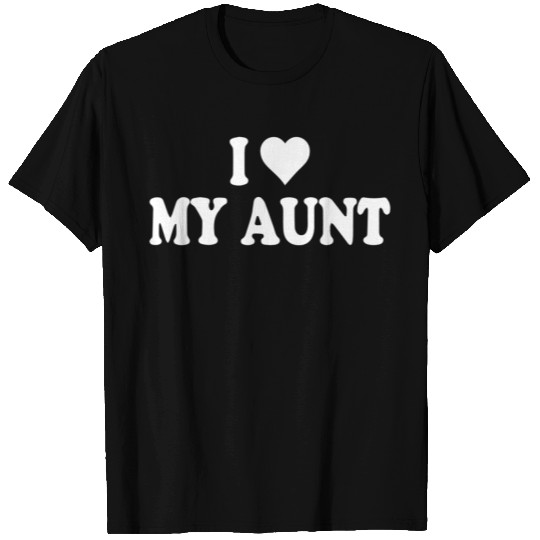 I HEART MY Aunt T-shirt