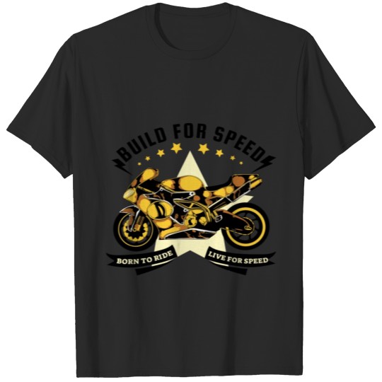 Discover build for speed T-shirt