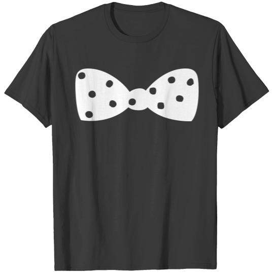 Dotted bow tie T-shirt