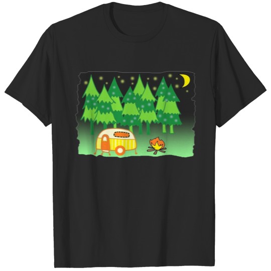 Discover Night camping T-shirt