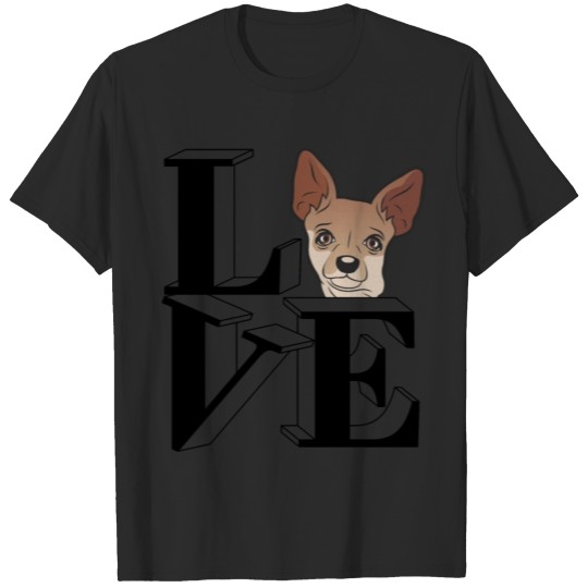 Discover Chihuahua Love T-shirt