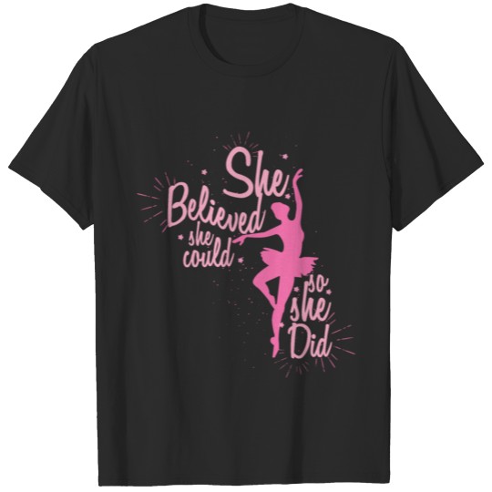Discover Cute Dancing Princess Dancer or Dance Teacher gift T-shirt