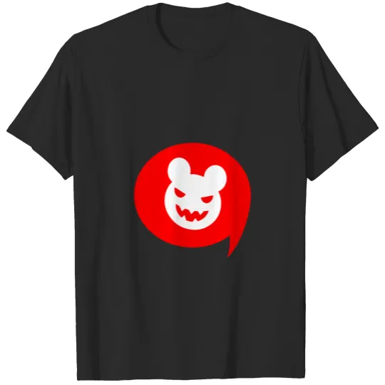 Text Saying Monster Lover Angry Devil Ghost Tshirt T-shirt