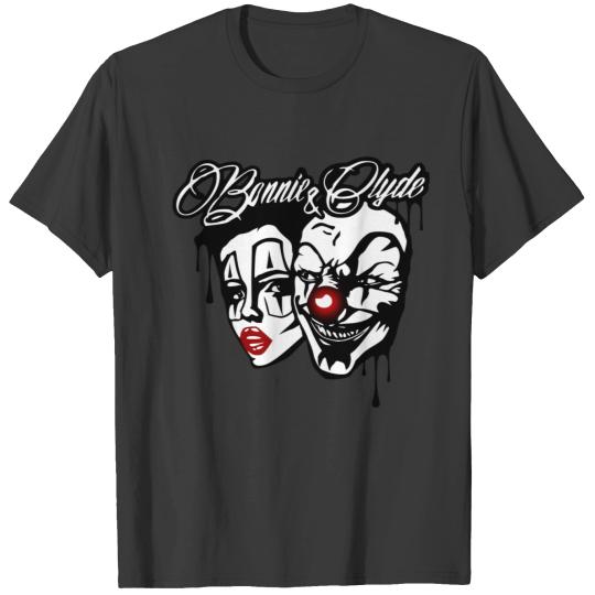 Discover bonny clyde valentine love pair i love sticker T-shirt