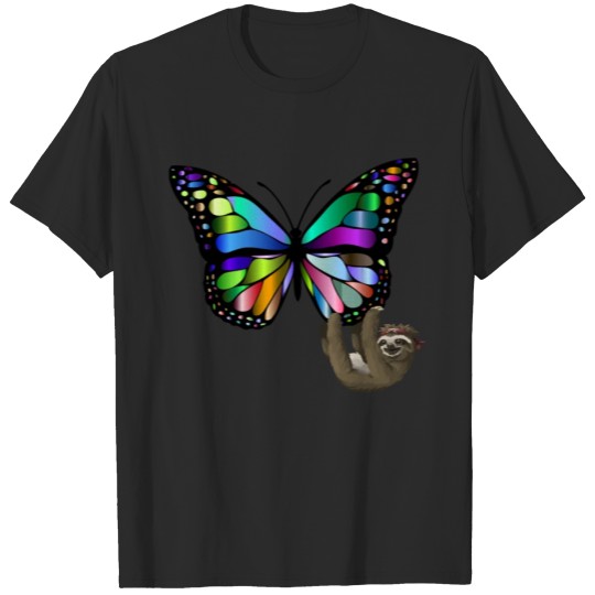 Discover Butterfly Sloth T-shirt