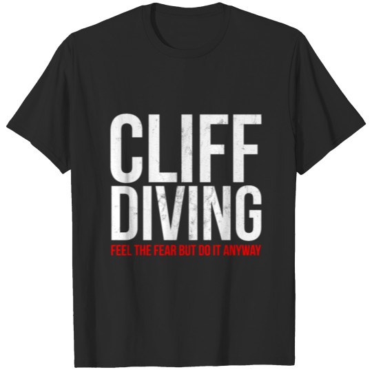 Discover Cliff Diving For Cliff Jumping Lovers T-shirt