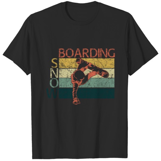 Retro Snowboard T-shirt