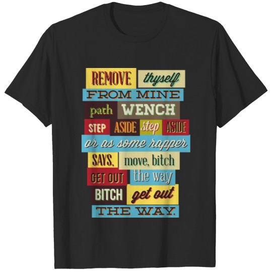 Discover Remove Thyself T-shirt