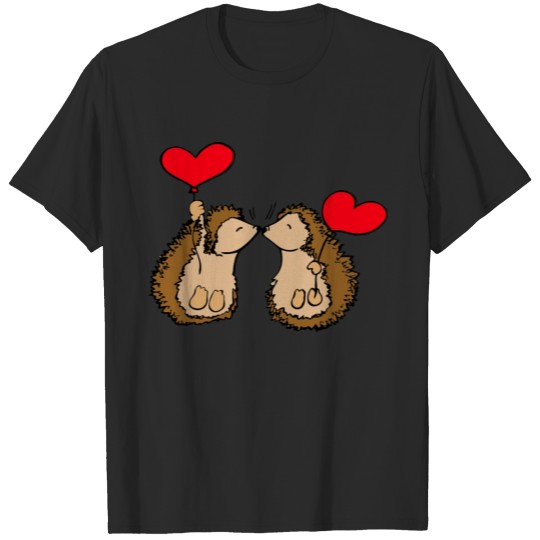 Discover Hedgehugs | Cute Hedgehog heart Love T-shirt