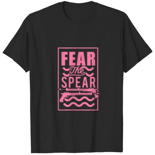 Discover Spear Harpoon Speargun Spearfishing Spear Fisher T-shirt