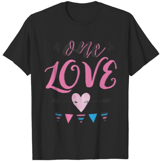 Discover One Love, Romantic T-shirt