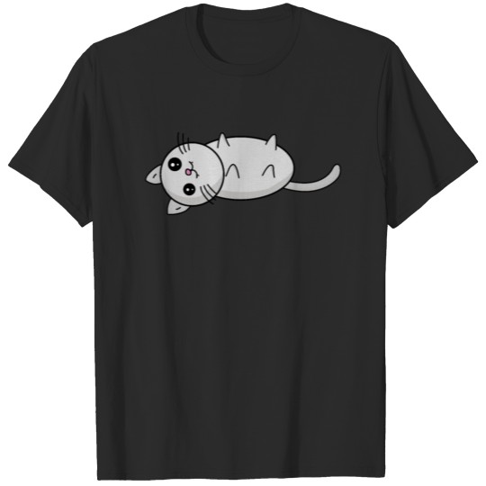 Cheeky kawaii sweet cat maine coon persian gift T-shirt