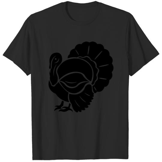 Discover Black ostrich animal T-shirt