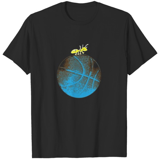 Discover Basketball Ant yellow T-shirt