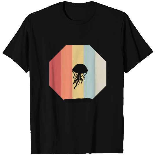 Jellyfish Jelly Fish Retro Vintage T-shirt
