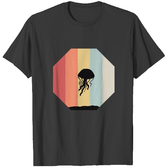 Jellyfish Jelly Fish Retro Vintage T-shirt