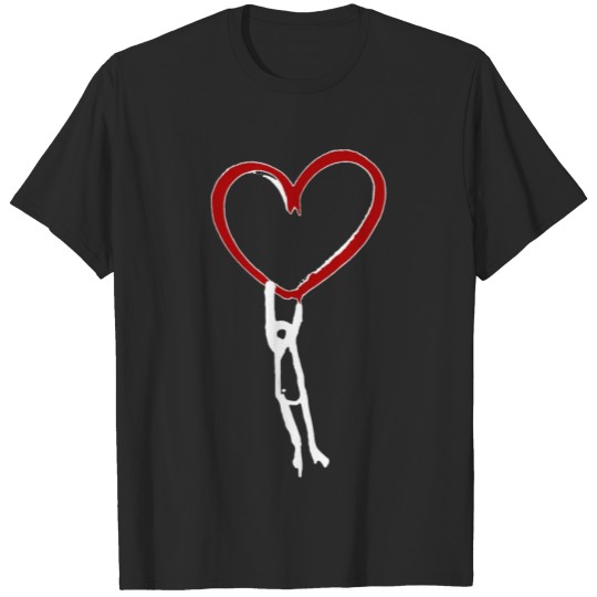 Discover My heart wants to fly to you Valentine giftidea T-shirt
