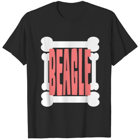 Discover Beagle "Dog bones" T-shirt