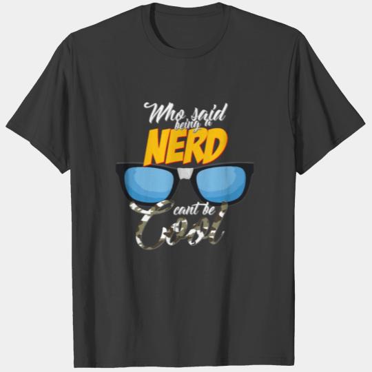 Who said a Nerd can't be Cool?! Nerd Glasses Camo T-shirt