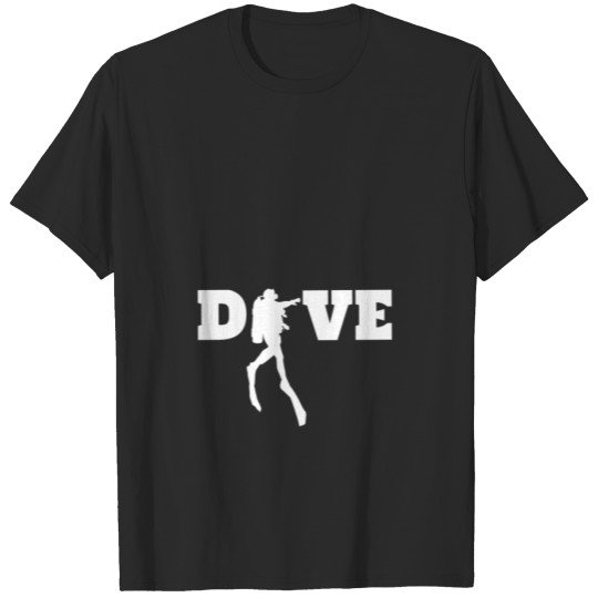 Discover Diver Diving Diving Suit Sport T-Shirt T-shirt