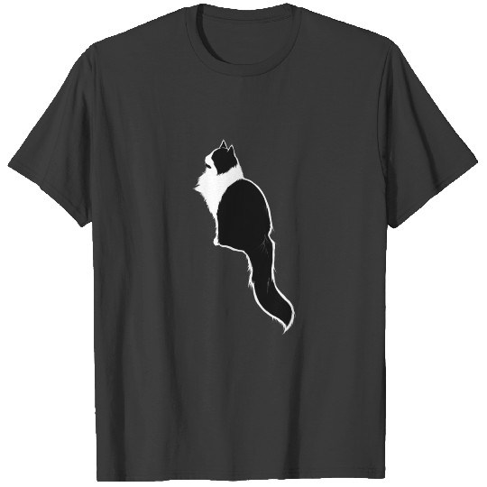 tuxedo cat T-shirt