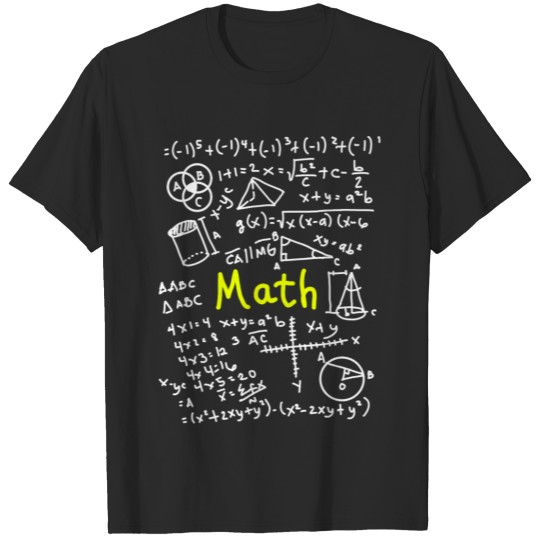 Discover Math Design T-shirt