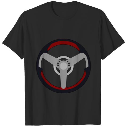 Discover Steering Wheel Car Driving Vehicle Taxi Gift Idea T-shirt