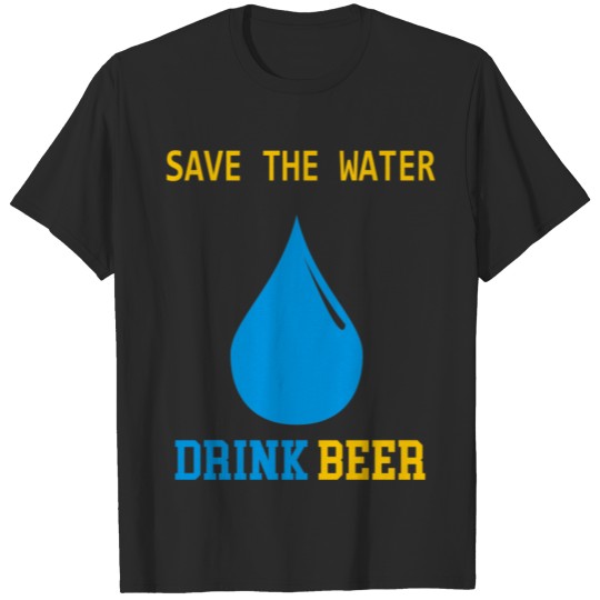 Discover save the water T-shirt