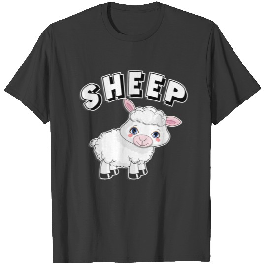 sheep t-shirt lamb tshirt T-shirt