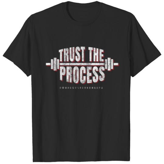 Discover Weightlifting workout process T-shirt