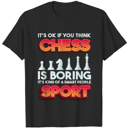 Discover Funny Chess Shirt T-shirt
