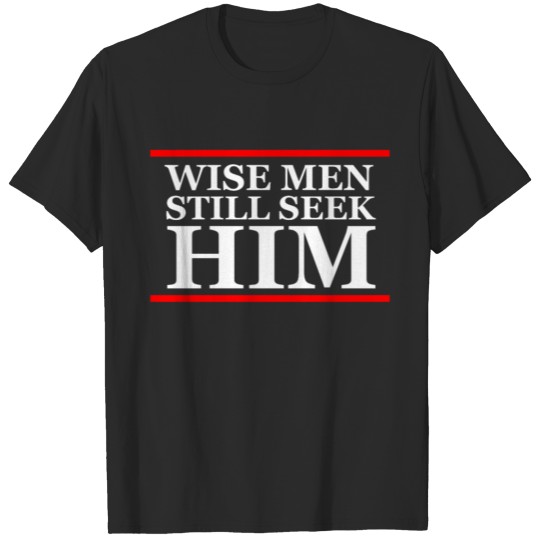 Discover Wise men still seek him Christian Christmas Cute T-shirt