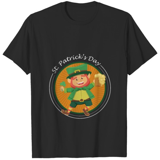 Discover Lebrechaun T-Shirt St. Patrick´s Day - beer mug T-shirt