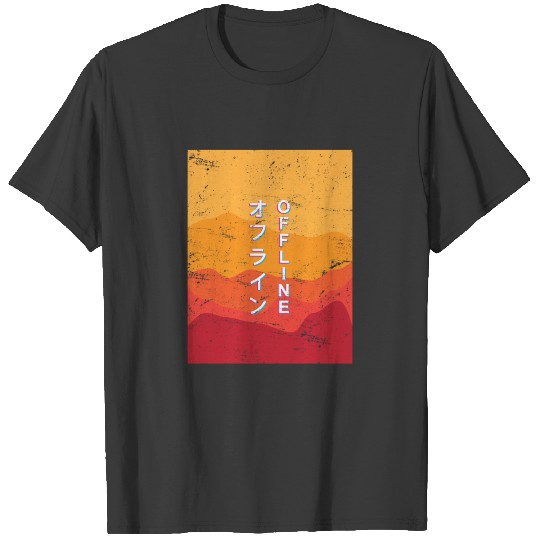Melancholic Sad Boys Vaporwave Gift Offline T-shirt