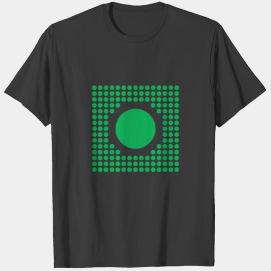 Pattern - Form - Shape - Circle - green - 2 T-shirt