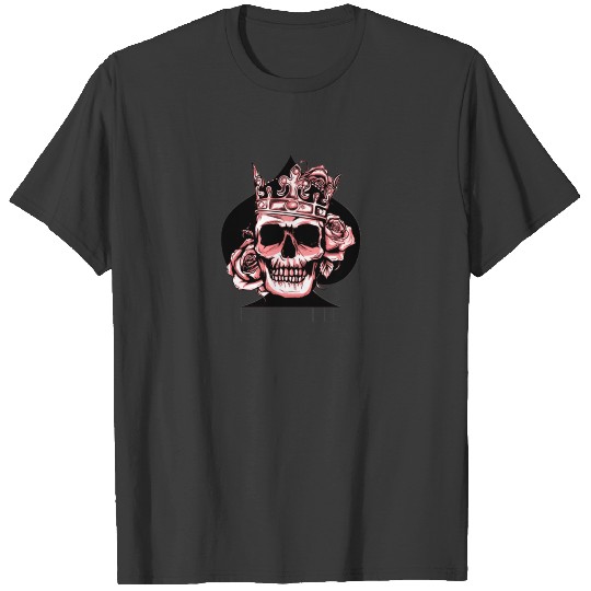 Discover The skull with a crown T-shirt
