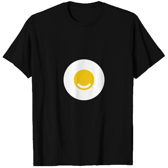 Minimalist Smiley Happy Fried Egg T-shirt