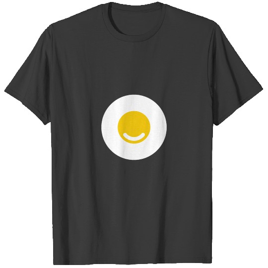 Minimalist Smiley Happy Fried Egg T-shirt
