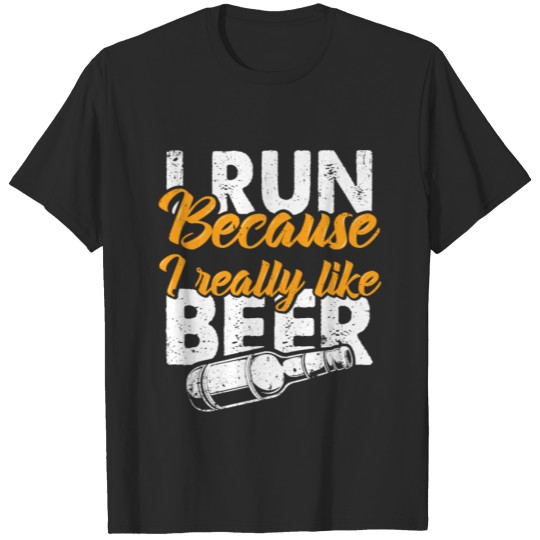 Discover Beer runner gift T-shirt