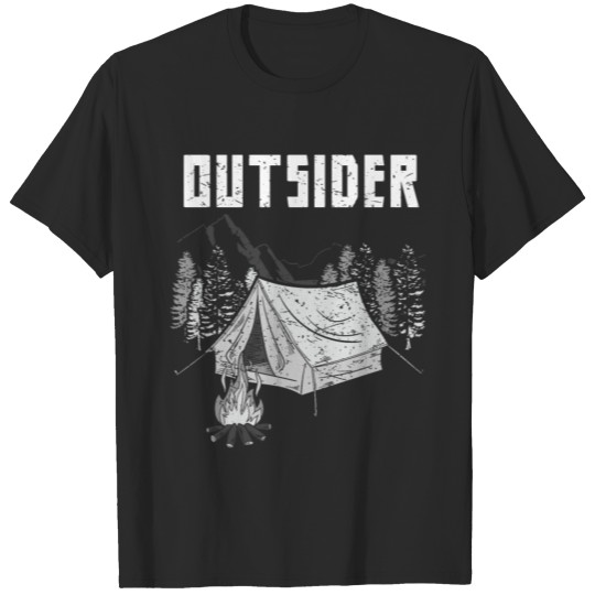 Discover Camping Camper Camping Outsider Nature Gift T-shirt