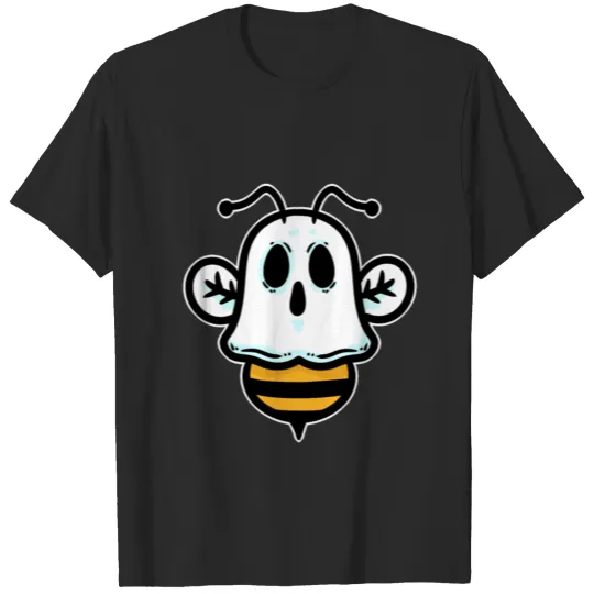 Halloween Ghost Creepy Spooky Scared Horror Party T-shirt