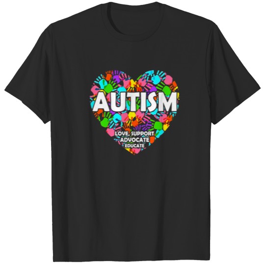 Discover Autism Awareness Autism Love Support Educate T-shirt
